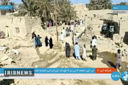 ببینید | تصاویر زنده شبکه خبر از محل حادثه امروز در روستای مرزی اطراف سراوان
