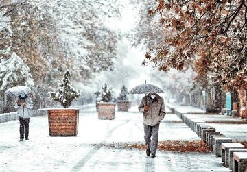 پیش‌بینی بارش برف در تهران