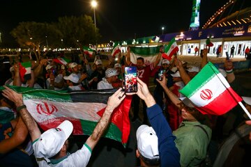 عکس | حال و هوای هواداران ایران قبل از بازی با هنگ کنگ
