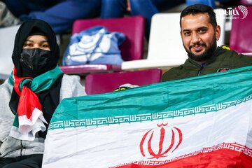 شور و شوق تماشایی هواداران ایرانی در قطر
