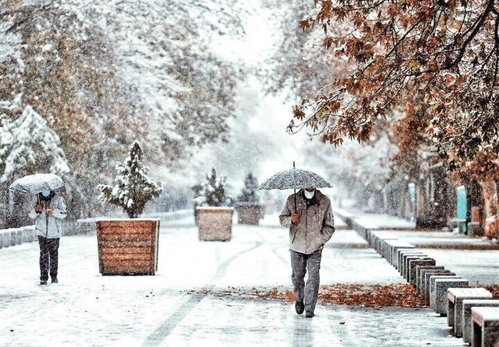- پیش‌بینی بارش برف در تهران