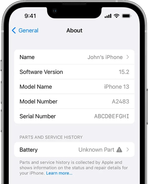 چگونه تعویض باتری در آیفون دست دوم را تشخیص دهیم؟