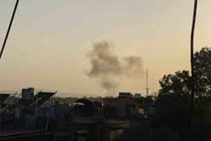 ببینید | حمله جنگنده‌های اسرائیل به دمشق؛ صدای انفجار بلند شد