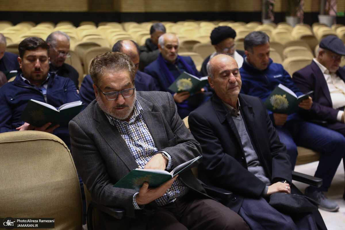 تصاویر جدید از موسوی خوئینی‌ها، بهزاد نبوی و علی یونسی در یک مراسم