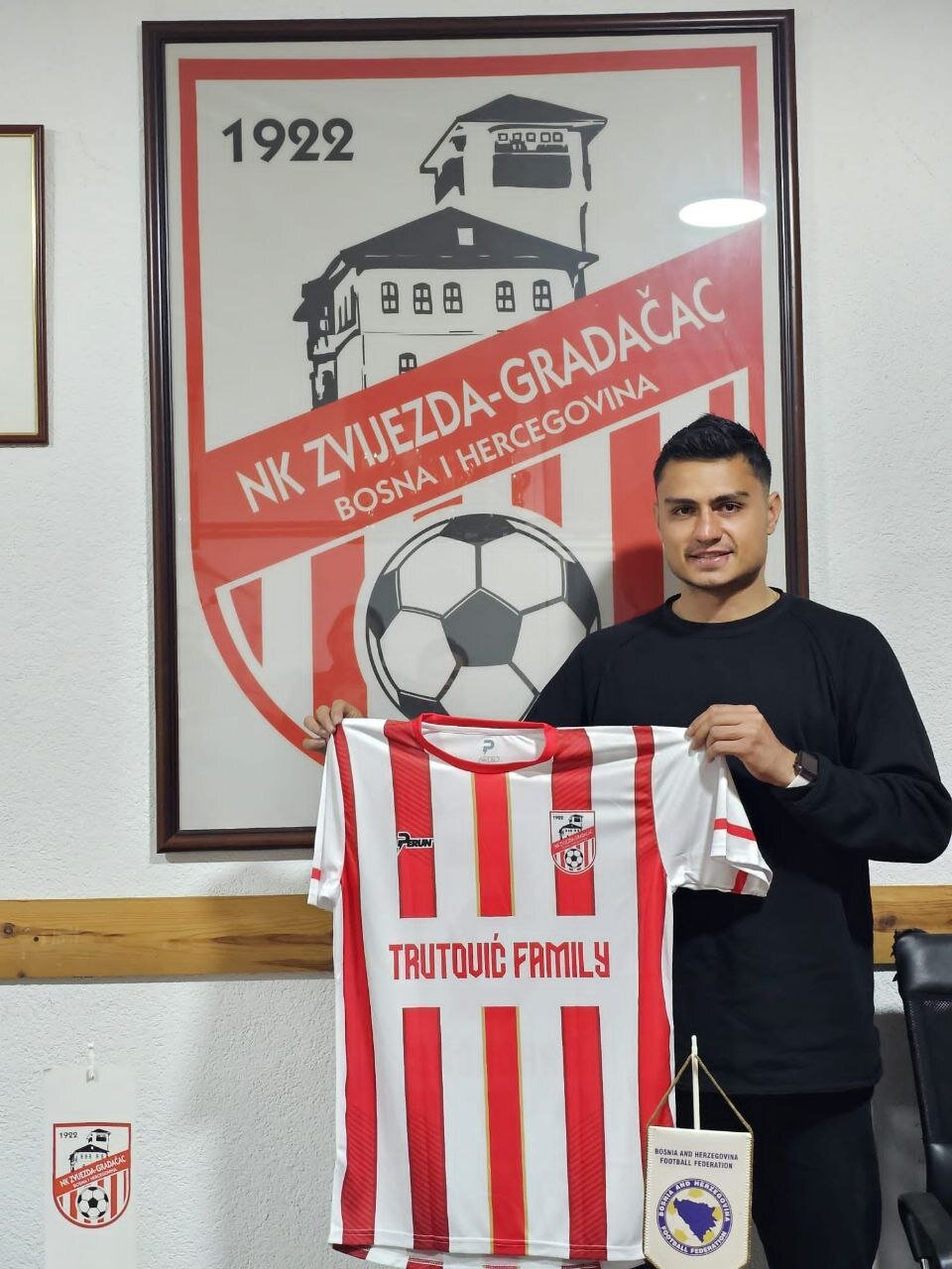 عکس | دروازهبان ایرانی در لیگ بوسنی