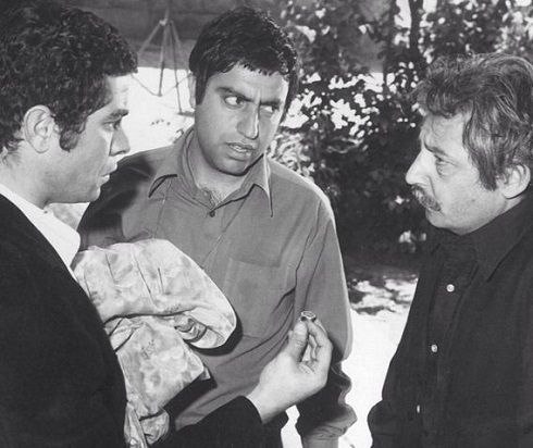 تصویر دیده نشده از مسعود کیمیایی و جمشید مشایخی در پشتصحنه قیصر