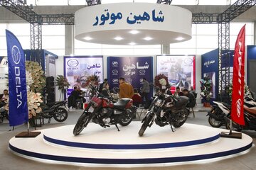 حضور فعال شاهین موتور در بزرگترین رویداد صنعت موتورسیکلت کشور