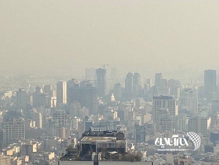 وضعیت آلودگی هوای تهران امروز و فردا