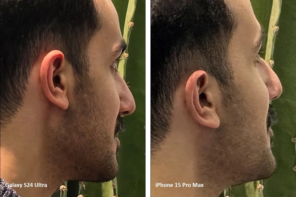 مقایسه عکس دوربین ۵ برابری آیفون ۱۵ پرو مکس و گلکسی S24 اولترا