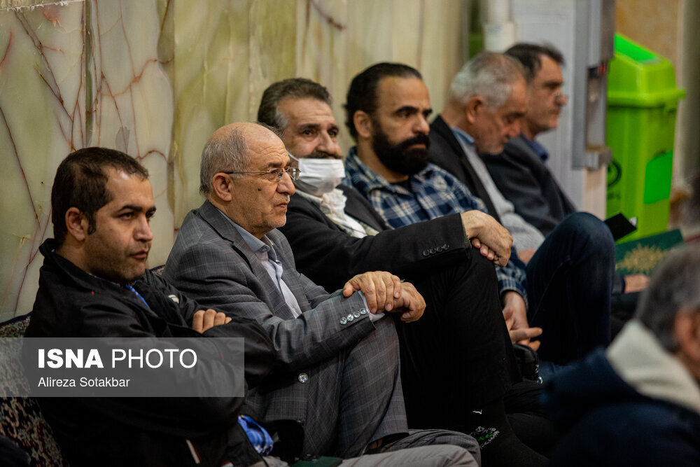 حضور ناطق نوری در مراسم ختم فرزند آیتالله طالقانی/ معاون دفتر رهبری هم آمد +عکس