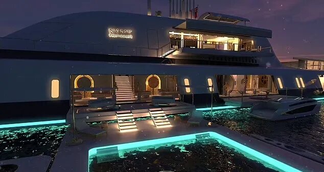 ساخت یک زیردریایی لوکس برای سوپر میلیاردرها / عکس