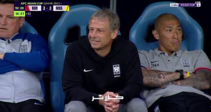 عکس| لبخند مشکوک کلینزمن؛ کره عمدا مساوی کرد؟!