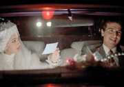 ببینید | ماجرای عجیب نفر سوم در ماشین عروس!