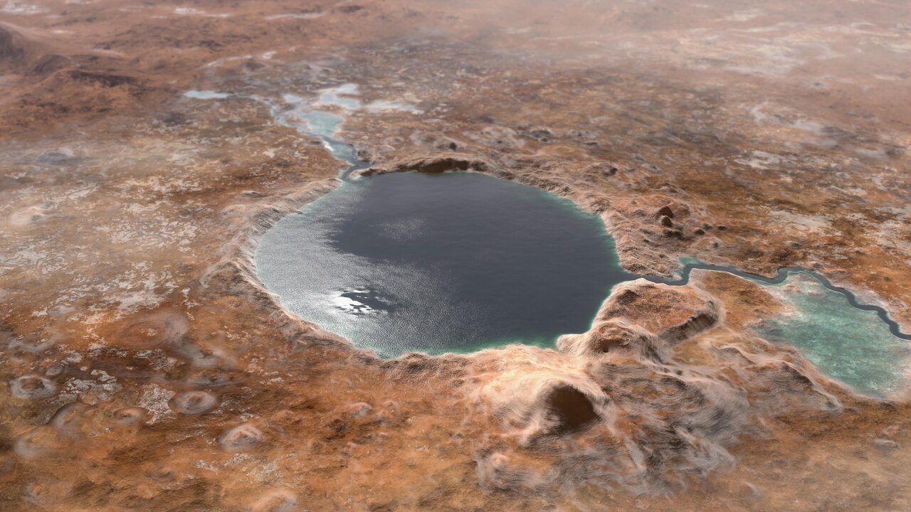 وجود دریاچه باستانی در مریخ!