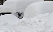 بارش چهار متر برف در گردنه ژالانه/ عکس