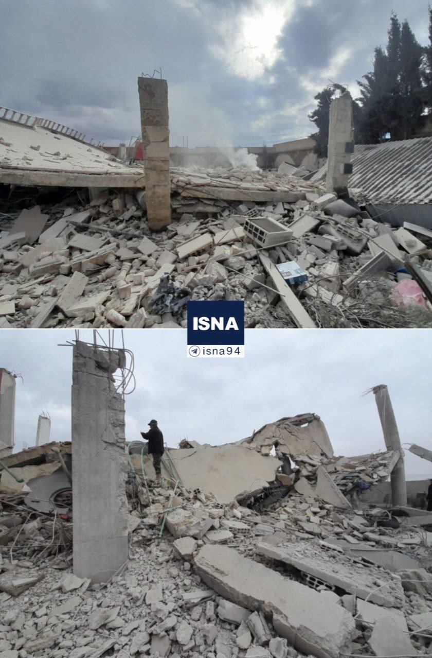 عکس | تصاویری از ساختمان هدف قرار گرفته توسط اسرائیل در حومه زینبیه