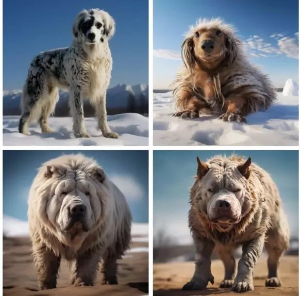 عجیبترین سگهایی که به عمرتان دیدهاید / عکس