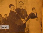 عقدکنان داماد ۸۰ ساله با عروس ۷۰ ساله/ عکس
