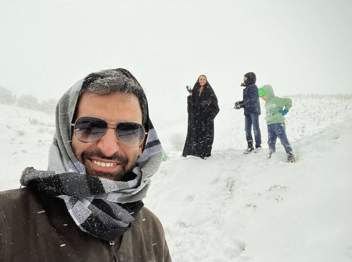 پست اینستاگرامی آذری جهرمی از برف امروز/ عکس