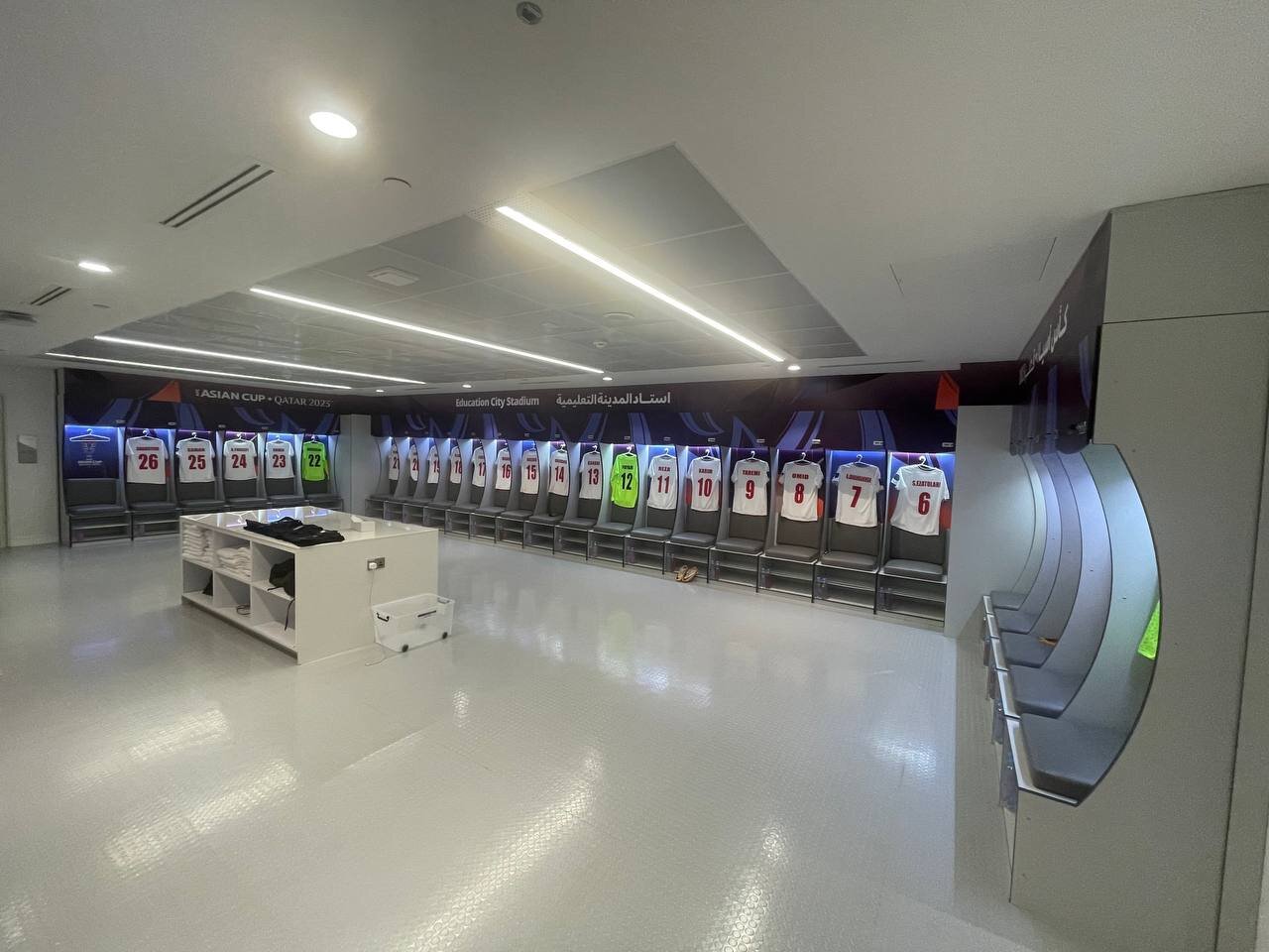 عکس| رختکن تیم ملی در آستانه بازی با ژاپن