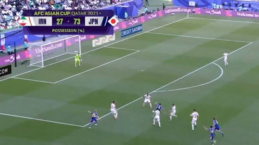 عکس| شوک اول به ایران؛ژاپن مثل آب خوردن به گل رسید!