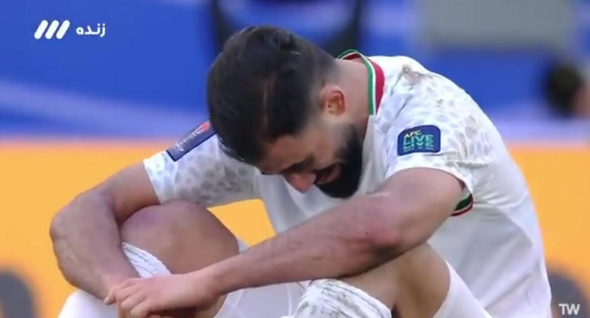 اشکهای کنعانیزادگان پس از گرفتن پنالتی