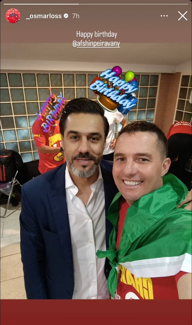 عکس| اقدام عجیب و جنجالی اوسمار علیه گلمحمدی