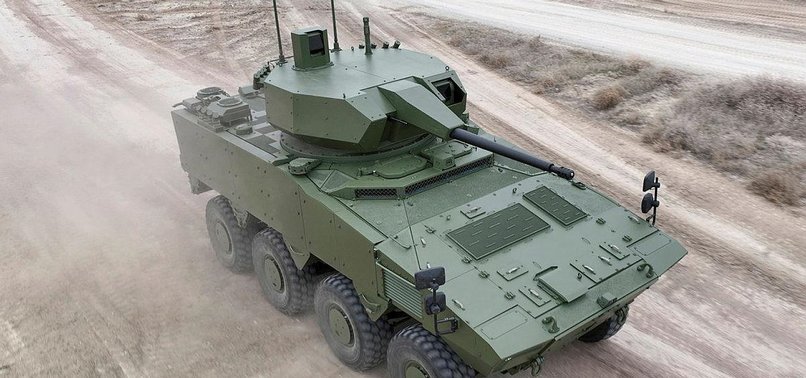 خودروی زرهی نسل پنجم ترکیه در عربستانسعودی!/ عکس