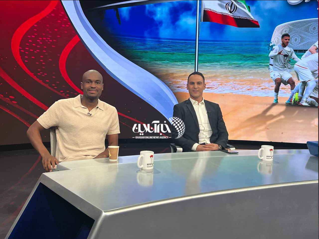 عکس| اسطوره استقلال در کنار بمب پرسپولیس