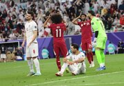 ببینید | تصاویر تازه از درگیری اعضای دو تیم ایران و قطر پس از پایان بازی