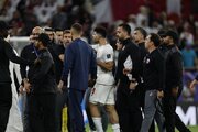 ببینید | نمایی دیگر از درگیری مهدی طارمی با قطری‌ها بعد از سوت پایان بازی