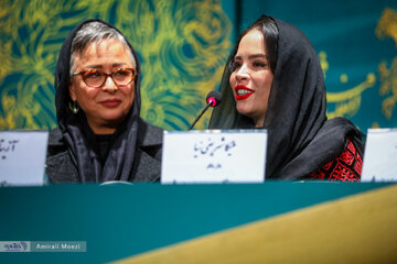نشست رسانه‌ای فیلم پروین به کارگردانی محمدرضا ورزی و تهیه کنندگی محمدرضا شریفی نیا در خانه جشنواره چهل ودومین جشنواره فیلم فجر
