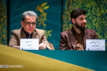 نشست رسانه‌ای فیلم پروین به کارگردانی محمدرضا ورزی و تهیه کنندگی محمدرضا شریفی نیا در خانه جشنواره چهل ودومین جشنواره فیلم فجر