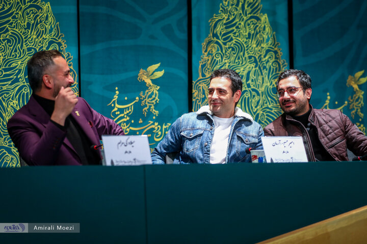 فوتوکال و نشست خبری فیلم سینمایی آسمان غرب