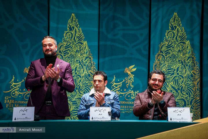 فوتوکال و نشست خبری فیلم سینمایی آسمان غرب