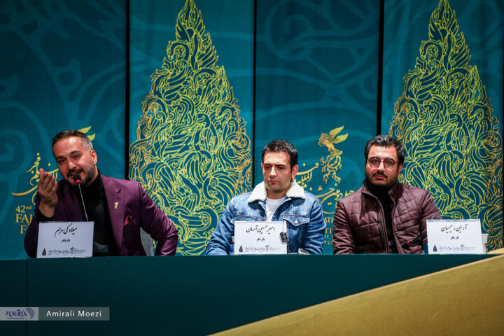 فوتوکال و نشست خبری فیلم سینمایی آسمان غرب