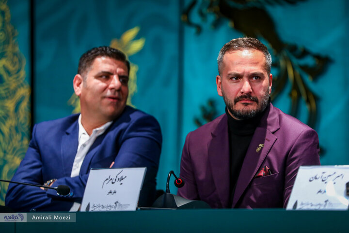 فوتوکال و نشست خبری فیلم سینمایی آسمان غرب