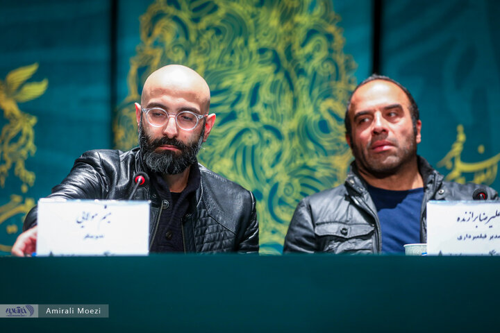 فوتوکال و نشست خبری فیلم سینمایی آسمان غرب