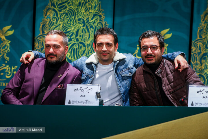 فوتوکال و نشست خبری فیلم سینمایی آسمان غرب