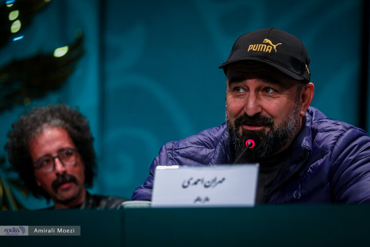 نشست رسانه‌ای فیلم سینمایی آبی روشن