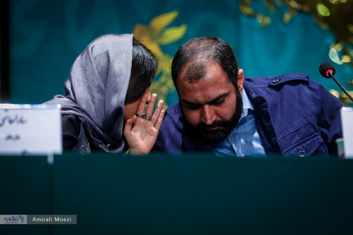 نشست رسانه‌ای فیلم سینمایی آبی روشن