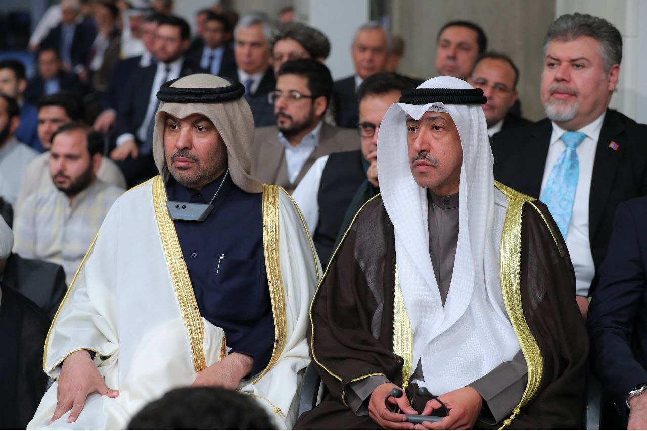 تصاویری از مهمانان امروز رهبر انقلاب