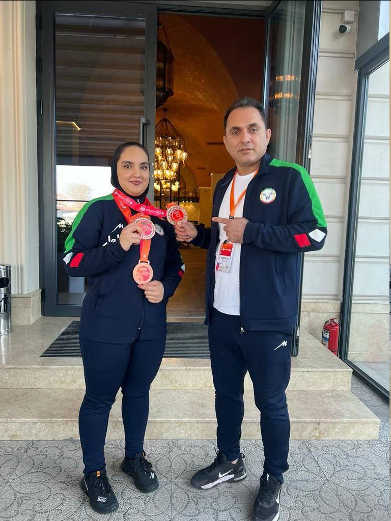 درخشش دختر ایرانی در وزنهبرداری قهرمانی آسیا