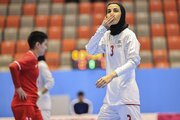 ببینید | بازیکن تیم ملی فوتسال زنان سالن را منفجر کرد؛ گل تکنیکی و جذاب فاطمه حسینی