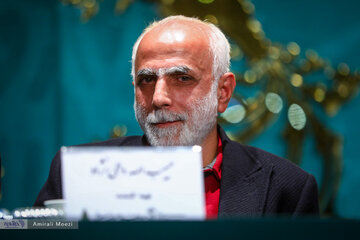 نشست رسانه‌ای فیلم احمد به کارگردانی امیرعباس ربیعی در خانه رسانه چهل و دومین جشنواره فیلم فجر