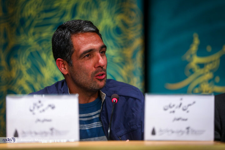 نشست رسانه‌ای فیلم احمد به کارگردانی امیرعباس ربیعی در خانه رسانه چهل و دومین جشنواره فیلم فجر