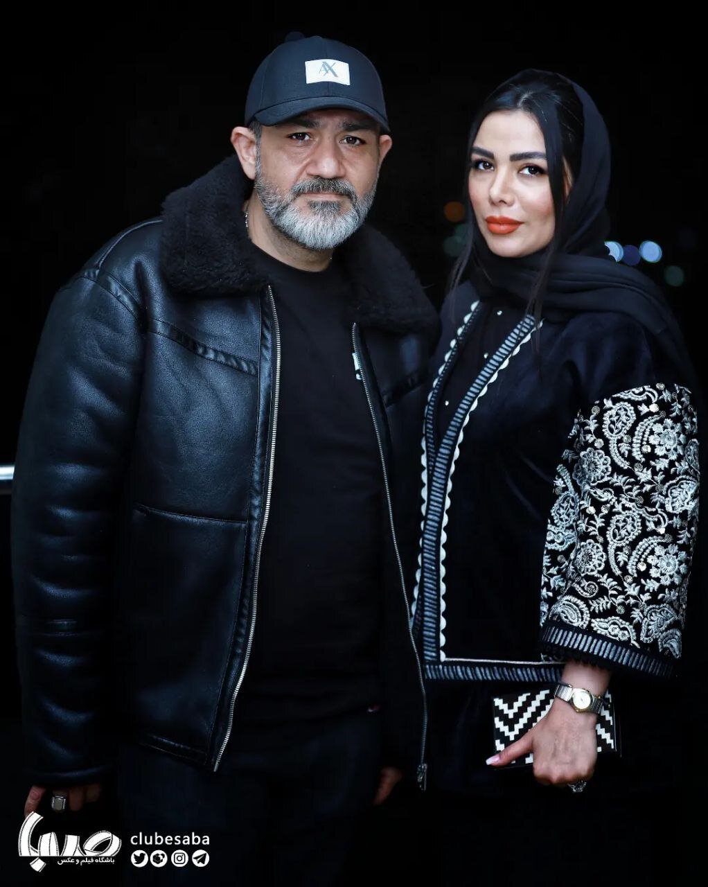 عکس | مهران غفوریان و همسرش در جشنواره فیلم فجر