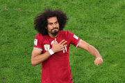 عکس| خنده‌های امیر قطر با مرد شماره یک جام