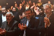ببینید | تشویق مردم غزه در خانه جشنواره‌ فیلم فجر