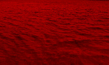 دریاچه خونین در مکزیک / پایگاه سفینه‌های آدم فضایی‌ها!